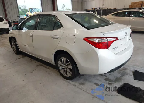 2014 Toyota Corolla Le Eco Plus from USA, damaged, VIN 5YFBPRHE3EP112166